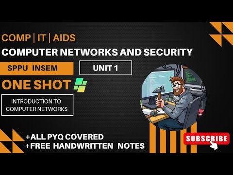 CNS | Unit 1 | Intro. To Computer Networks | SPPU T.E. Comp Sem 5 | ONESHOT ‪@Crafters.think_hatch‬