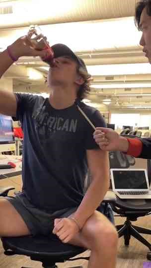 Chug this coke without burping for 10 cokechallenge