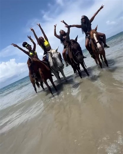 ✨ Just wrapped up the most AMAZING day horseback riding through the...