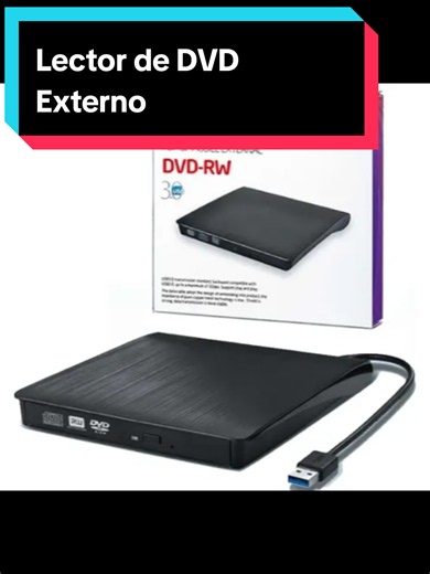 💿Lector de CD/ DvD externo💿 conexión Usb🔥 #maracaibocity #tecnología #video #dvds #computer