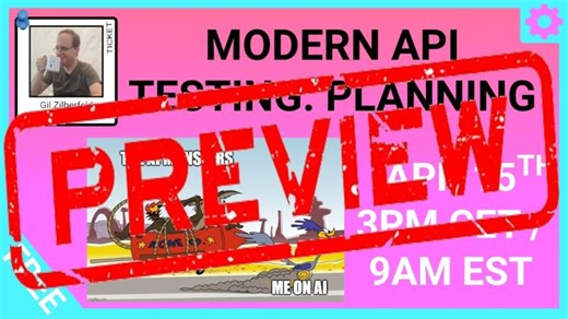 Modern API Testing: Planning - webinar teaser | 🥋 Gil Zilberfeld TestinGil 🥋