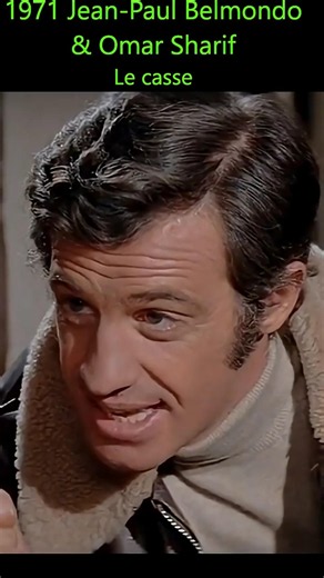 Jean-Paul Belmondo face à Omar Sharif | Le Casse – Scène culte du polar français #cinemafrancais