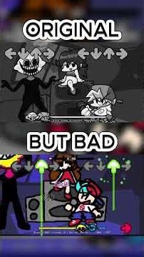 WEEK 2 MONSTER ORIGINAL VS BUT BAD #fnf #lemondemon #fnfbutbad #fnfmonster