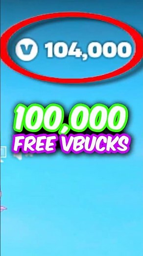 This Website Gives 100,000 FREE VBUCKS! #fortnite #vbuck #vbucks