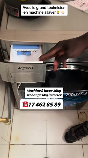Utilisation de la machine à laver Astech