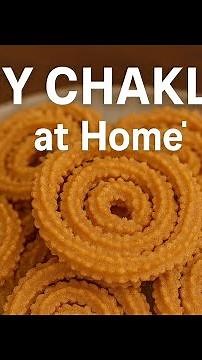 Crispy Chakli Recipe | South Indian Murukku at Home | Perfect Tea-Time Snack – Valasa’s Kitchen