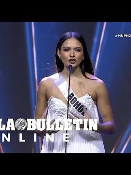 Bohol's Pauline Amelinckx's question and answer performance on Miss Universe Philippines 2023.