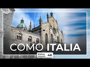 The Last Gothic Cathedral | Duomo di Como and Como Centro Storico 4k Walking Tour