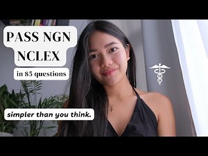 How to *actually* PASS the NGN NCLEX in 85 questions on your FIRST TRY | 2024