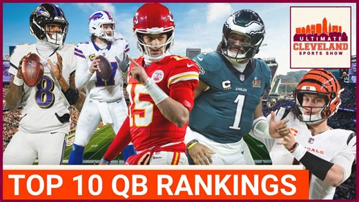 Ranking the 10 BEST QBs in the NFL heading into the 2025 season
