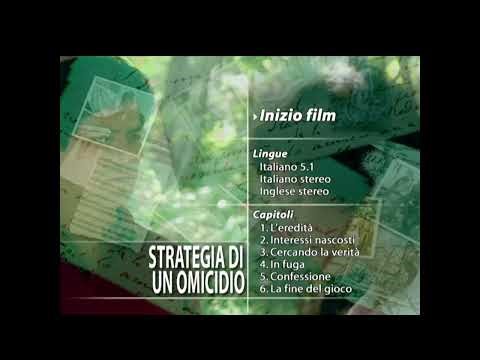 Strategia Di Un Omicidio (Southern Cross -1999) di Felipe Solano - Menu e submenu del DVD - ITA-2004