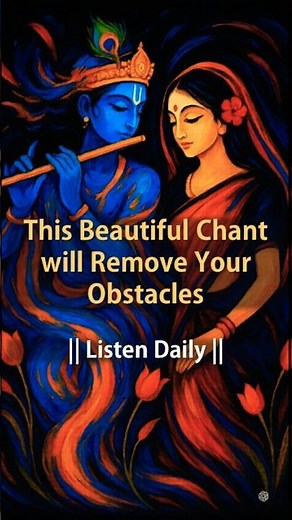 Krishna-Ganesh Mantra to Clear Obstacles & Cultivate Divine Love in Life | Chant Daily #harekrishna