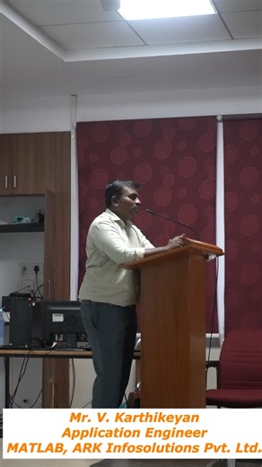 Meenakshi Sundararajan Engineering College - Kodambakkam on Instagram: "⚡ MATLAB Day at MSEC! ⚡ The Department of Electronics and Communication Engineering, in association with the MS-Innovation and Incubation Centre (MSIIC), organized MATLAB Day — an interactive and hands-on session designed to enhance students’ technical skills in simulation, modeling, and analysis. 🎯 Resource Person: Mr. V. Karthikeyan, Application Engineer – MATLAB, ARK Infosolutions Pvt. Ltd. As a proud MATLAB Enabled Camp