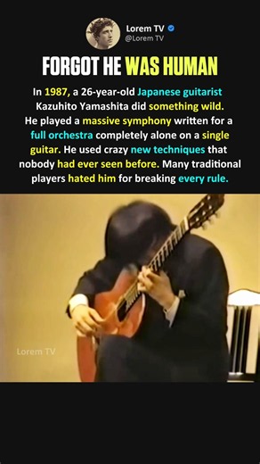 One Guitar Replaced an Orchestra #shorts