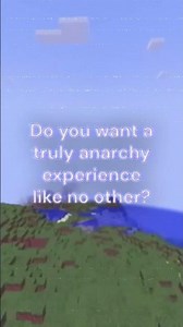 Join FullAnarchy Minecraft Anarchy Server No Rules Custom Items Custom Dimensions No Mods Needed#fyp