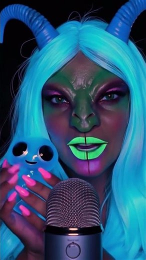 Slime ASMR | Alien Slime ASMR👽 #asmr #alien #slimeasmr #slimesounds #aliens #slime