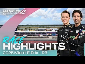 No shortage of drama in Miami! 👀🍿 | 2025 Miami E-Prix Race Highlights