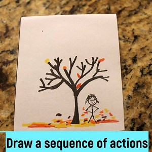 9.7K views · 171 reactions | These are too much fun. Make a animated flip book for the fall. Printable tree templates available. https://thepinterestedparent.com/2017/09/fall-tree-flip-book/ | The Pinterested Parent | Facebook