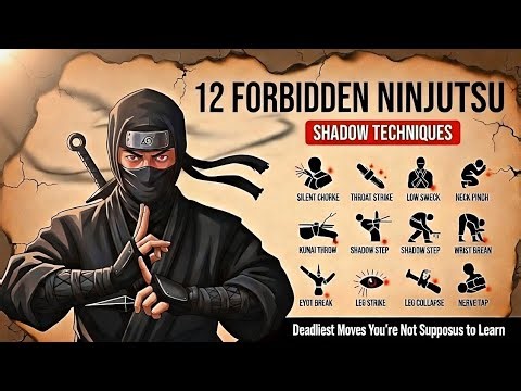 12 Banned Shadow Ninjutsu Techniques That Kill Instantly (Forbidden Ninja Secrets Exposed!)