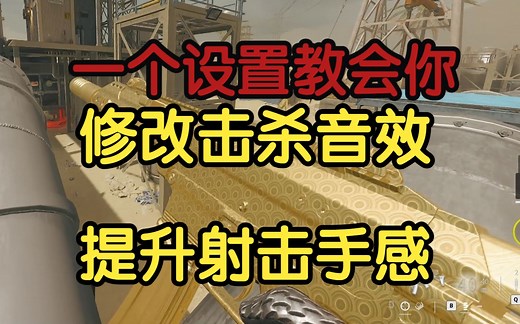 使命召唤20击中音效太拉跨？一个设置教你提升射击手感！