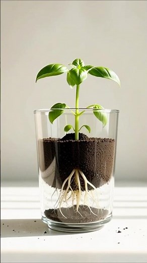 From Seed to Bloom 🌱 Basil Growing in Timelapse