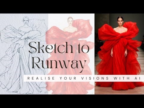 Sketch to Runway: How AI Transforms Fashion Illustrations into Real Garments