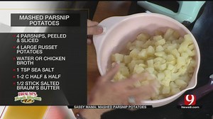 Mashed Parsnip Potatoes