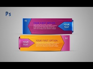 Photoshop Tutorial | Web Banner Design In Photoshop | Hindi / Urdo