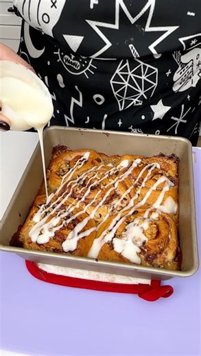 Bakery style gooey cinnamon rolls made easy at home
