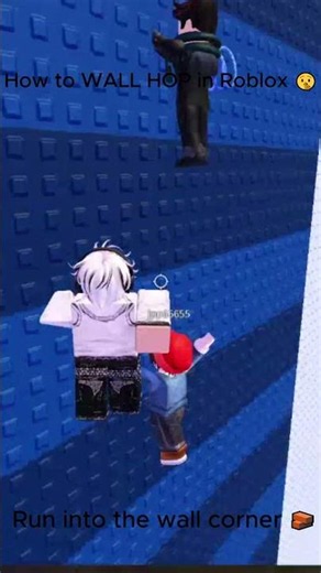 How to WALL HOP in Roblox 🤫 (Easy Guide) #shorts #roblox