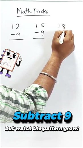 Subtract 9 & See the Magic Pattern Appear!