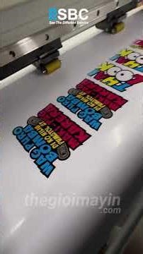 Máy in decal chất lượng cao Roland ER-641/ER-642 thương hiệu Nhật Bản #mayindecal #indecal