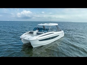 The Boat Built for Anything | 2023 Aquila 32 Sport For Sale at MarineMax Pensacola