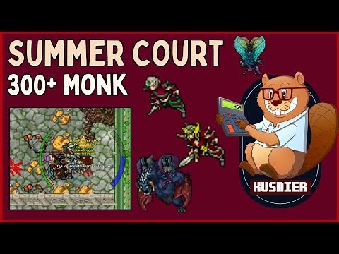 Summer Court | 300+ Monk | Tibia