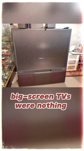 113K views · 4.6K reactions | Have you ever owned a big screen TV? #nostalgia #childhoodmemories #90s #2000s #usa #tv #technology #retro | Retro Vibes USA | Facebook