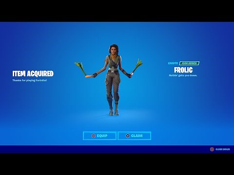 How To Get Frolic Emote For FREE! (Fortnite)