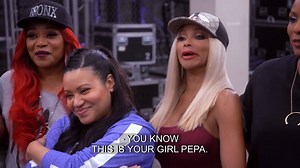 75K views · 579 reactions | Salt-N-Pepa & SWV clash before the tour’s opening show in Dallas. #LadiesNightBET every TUES 10/9c on BET! | BET | Facebook