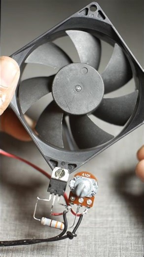 Stop the Noise! 12V Fan Speed Controller #shortsfeed #experiment #diy
