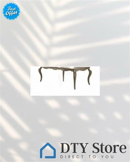 Chelmsford Antique Taupe Finish Dining Table