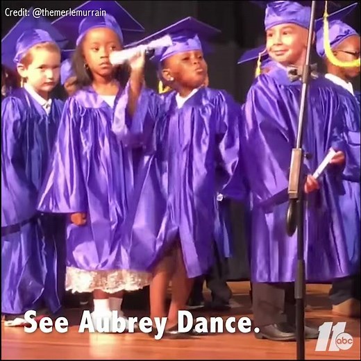 Dancing Durham 5-year-old steals show at Pre-K graduation