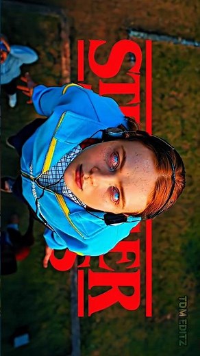 ` Stranger Things 🦋 Aesthetic scene ` 4k & Beautiful Scene ✨` Aurora Runway song ` #tomeditzfx