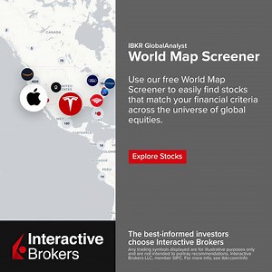 Use our World Map Screener to find stocks that match your criteria and strategies, across the universe of global equities. Find your needle in a haystack: http://spr.ly/wmsf #IBKR #InteractiveBrokers #GlobalAnalyst | Interactive Brokers