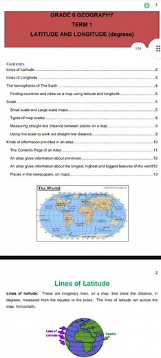 Understanding Latitude and Longitude for Grade 6 Geography