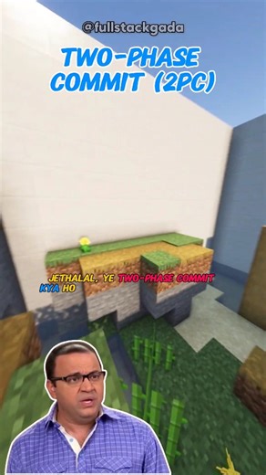 Fullstack Gada on Instagram: "All or Nothing  Unlock Distributed Systems' True Potential with Two-Phase Commit!  Success ✅ or Total Rollback ❌ - The Choice is Clear! Save this post, Share with friends & Follow @fullstackgada for more tech insights!  #twophasecommit #distributedsystems #database #systemdesign #backenddevelopment #techreels #codinghumor #techcontent #softwaredev #devhumor #100daysofcode #fullstackgada #jethatech #devtips"