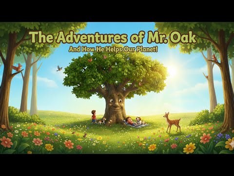 Listen & Learn | Trees help our planet, learn how with Mr Oak | For ages 1-7 years