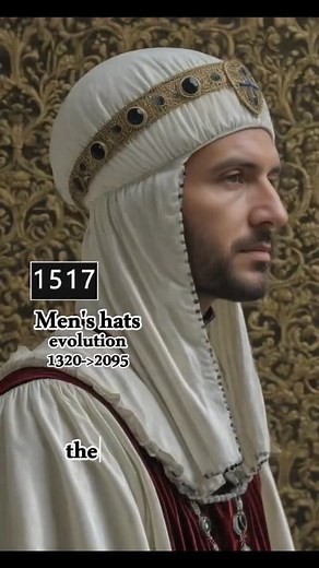 424K views · 879 reactions | Men hats evolution from 1320 to 2095 ❤️ follow me #evolution #timelapse #hat #hats #headwear #menshats #fashionusa #hatfashion #usatok | Evolution Time | Facebook