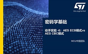 【课程】信息安全及STM32U5新安全特性·密码学基础动手实验6. AES ECB模式vs AES CBC模式