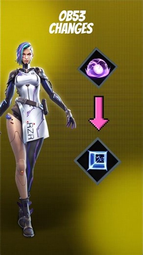 A124 New Skill Explained! OB53 Update ⚡ #freefire #shorts #ob53update