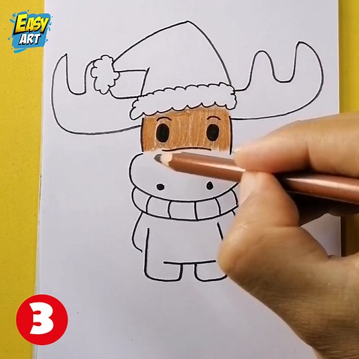 ✅ Aprende a Dibujar Facil 🎄🔴🟢 #navidad #dibujos #facil | Easy Art