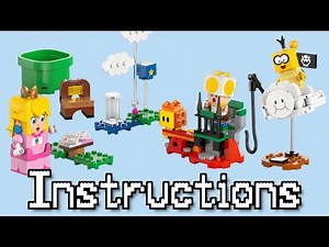 LEGO Super Mario: Adventures with Interactive LEGO Peach Set Instructions! 71441